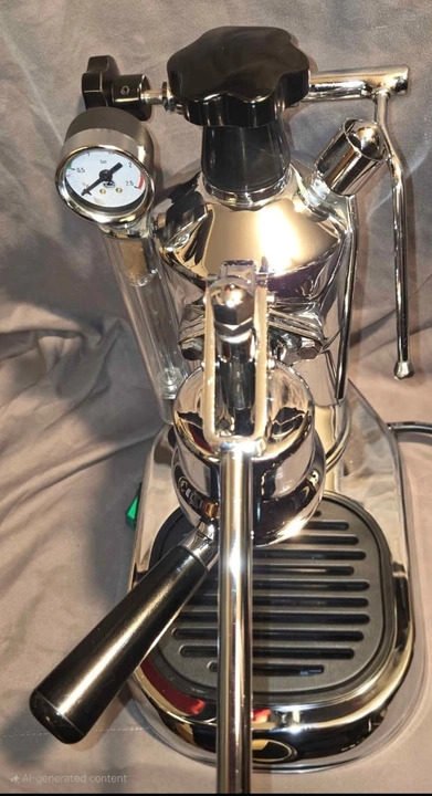 La Pavoni Europiccola 에스프레소 머신 w 게이지 .81리터
